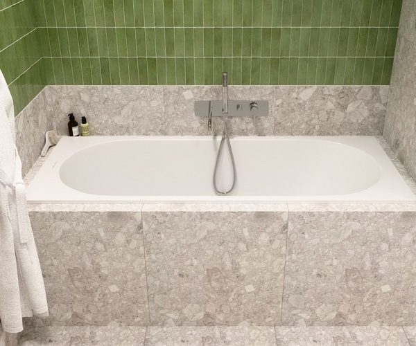 ванна из камня ALLEN BRAU KRION STONE 170х70